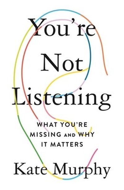 the cover of you're not listening